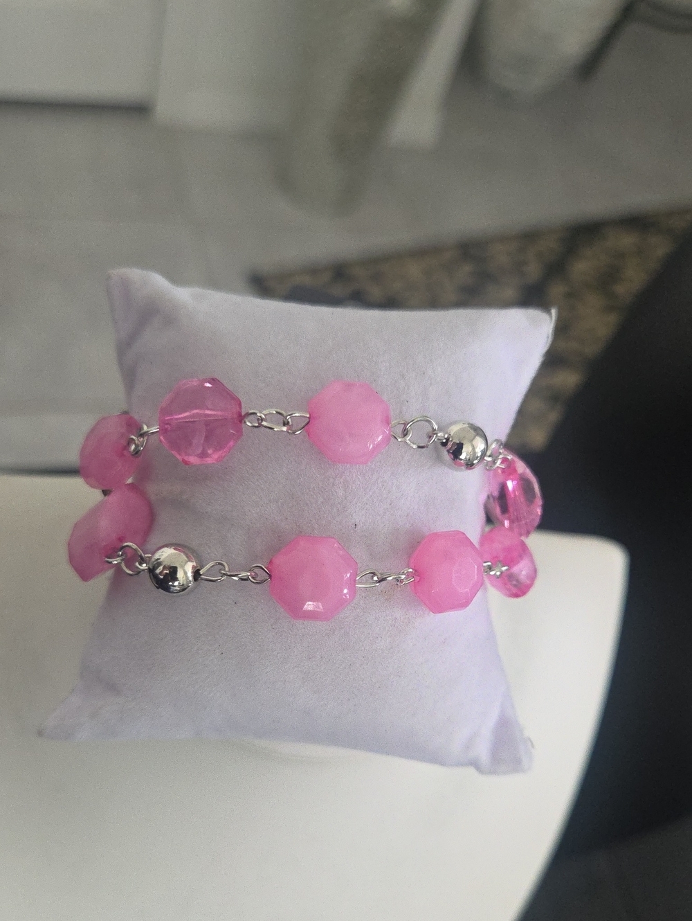 Paparazzi Painted Skies Pink Bracelet NWT